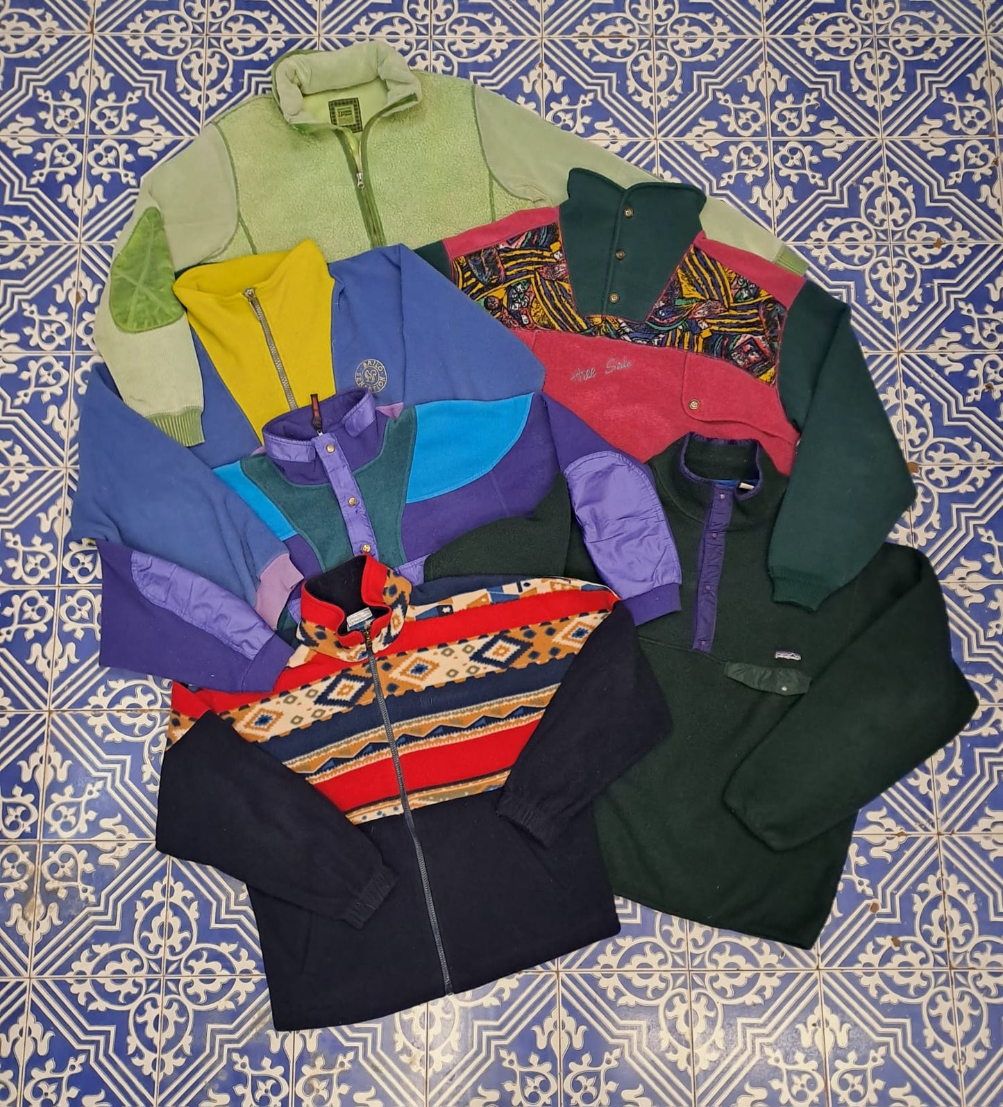 Fleece Vintage & Crazy Pattern