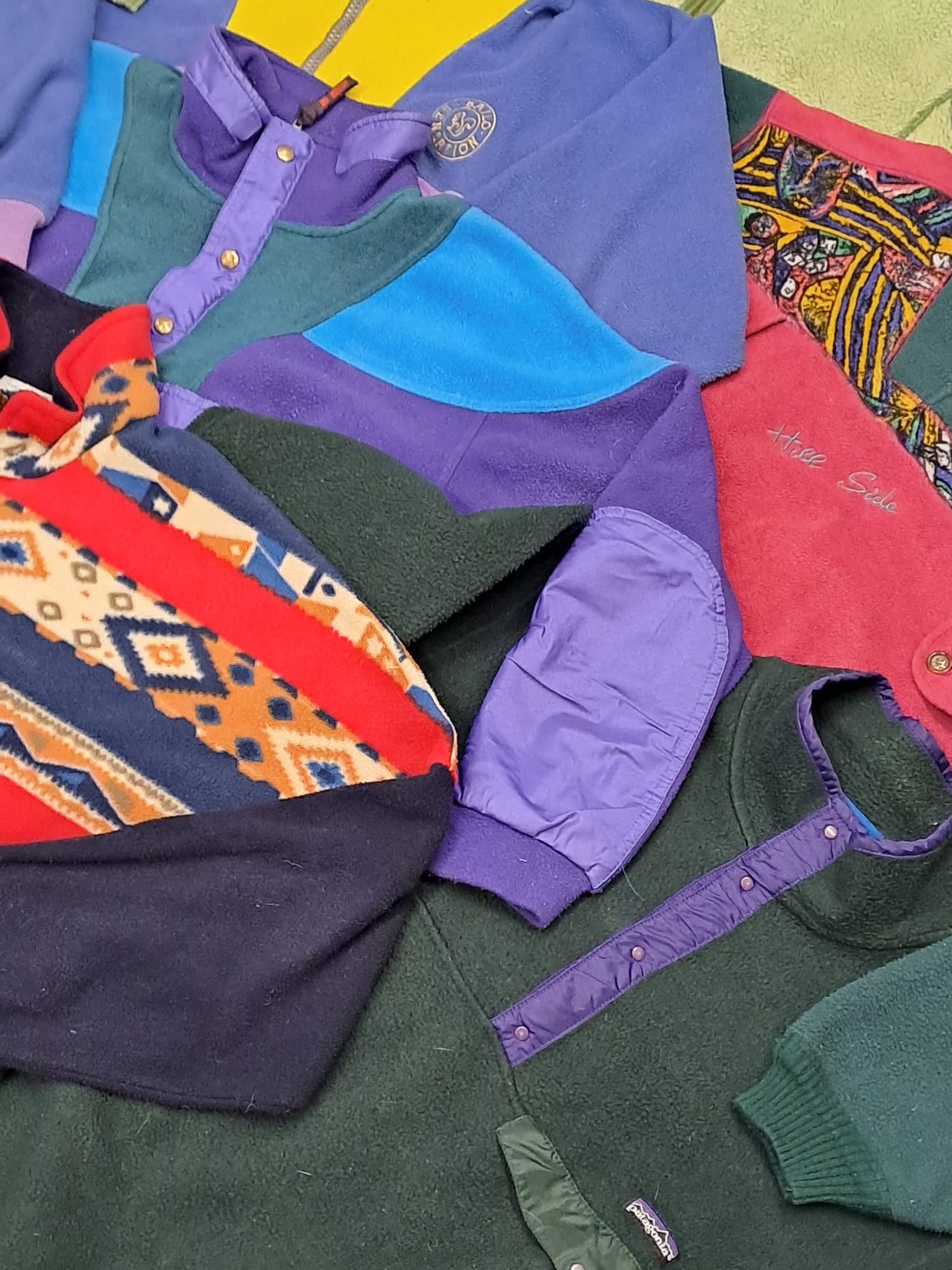Fleece Vintage & Crazy Pattern