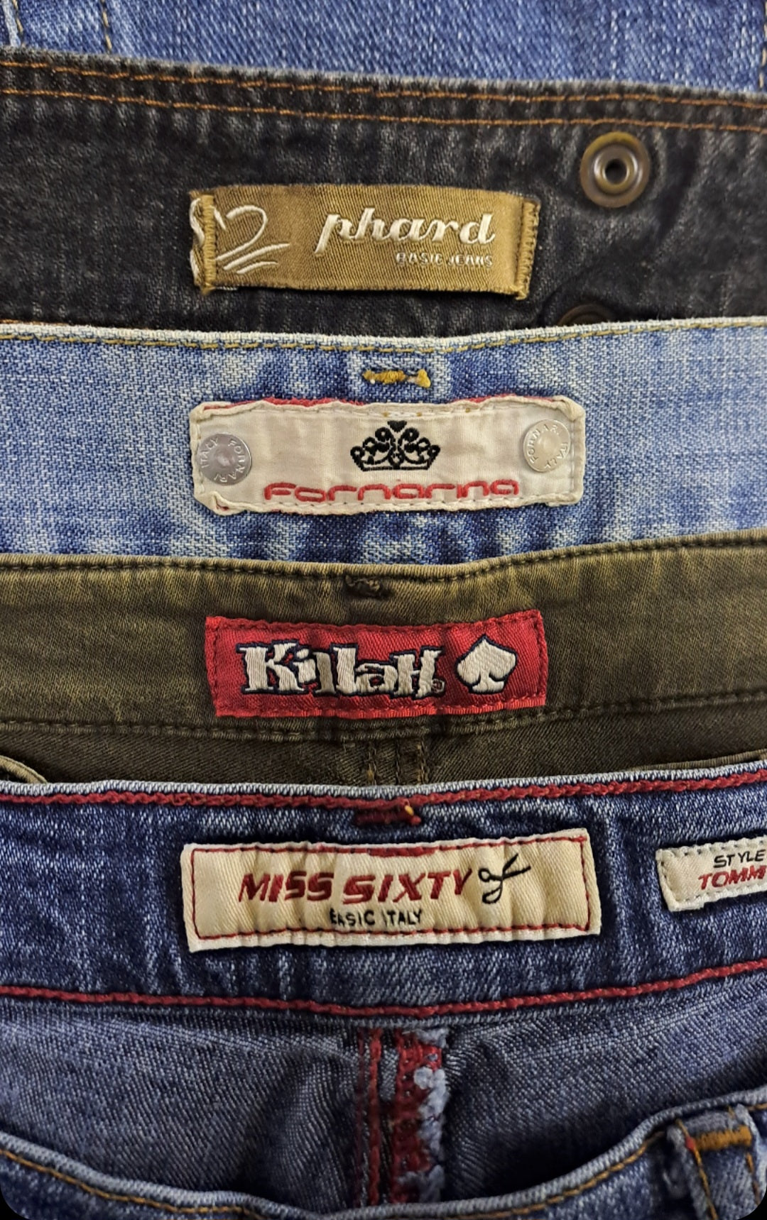 Jeans Y2K LOW WAIST Premium Mix