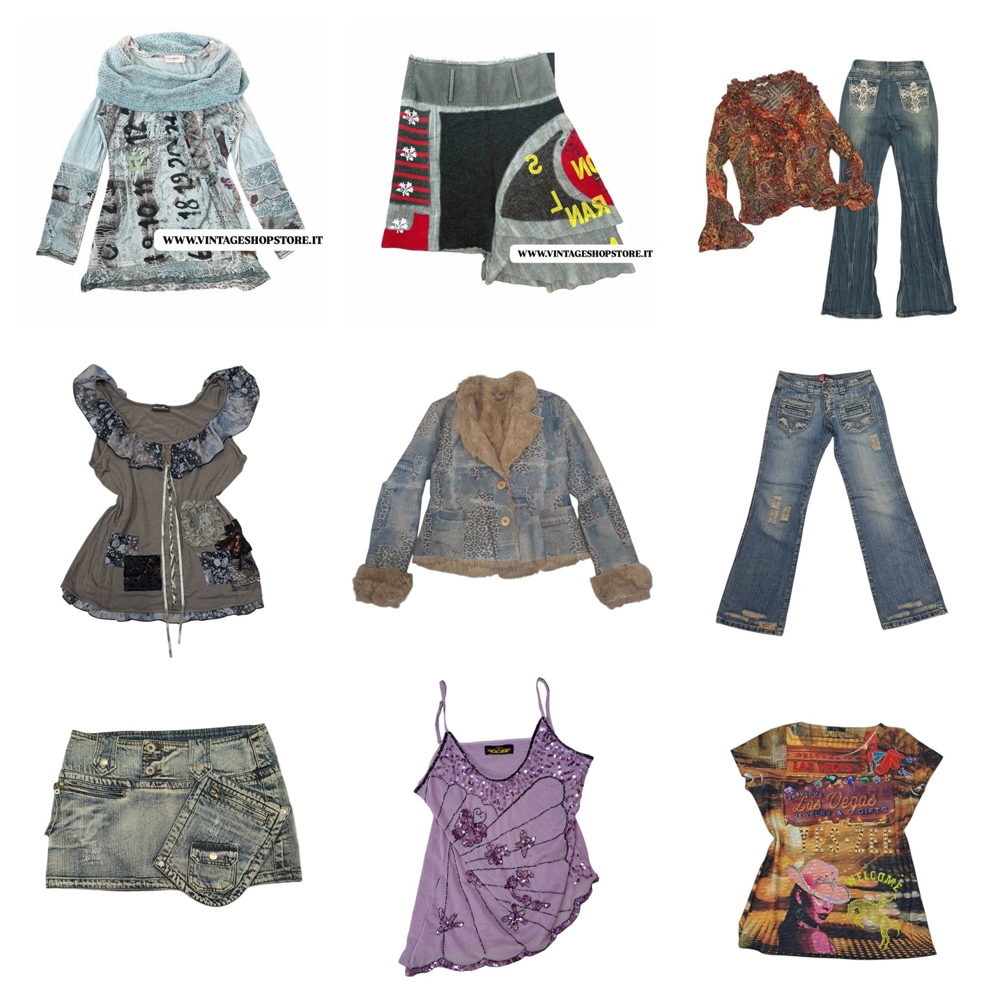 90's - Y2K SUPERIOR QUALITY MIX WOMAN KILOSALE