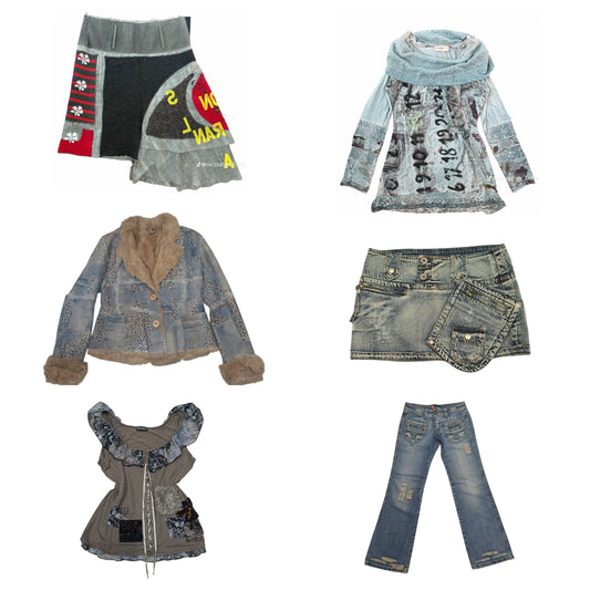 90's - Y2K SUPERIOR QUALITY MIX WOMAN KILOSALE